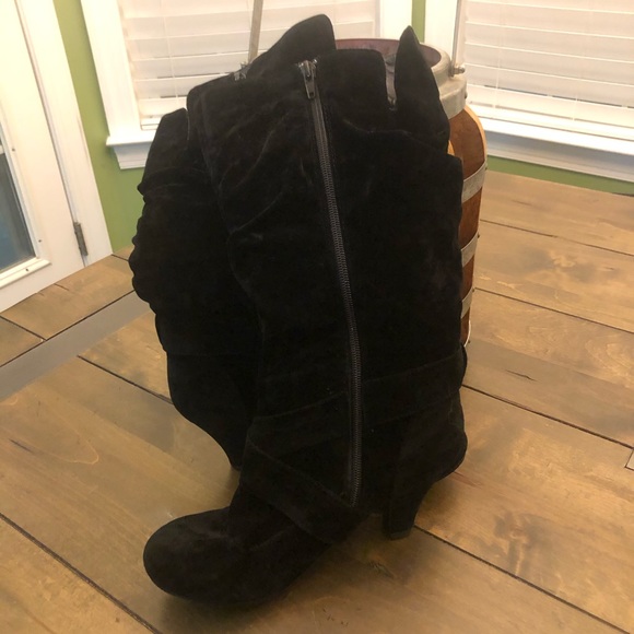 Black Heeled Boots - Picture 2 of 13